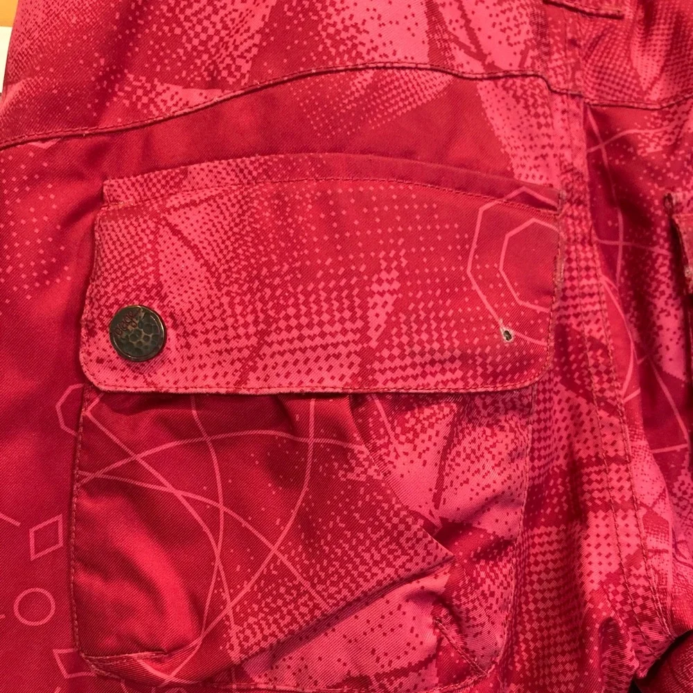 Orage dark pink snow board or ski pants, size 7 kids, GUC - Picture 3 of 15